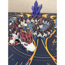 Ashfang Crystal Dragon – Articulated 3D Printed Fantasy Toy (Red/Black/White)