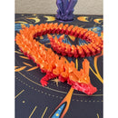 Blazebite Crystal Dragon – Articulated 3D Printed Fantasy Fidget Toy (Orange/Red)