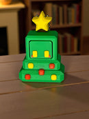 Christmas Tree Fidget Clicker Keychain