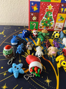 Advent Calendar Surprise Box | 24 Chibi 3D Printed Creatures & Holiday Minis | Christmas Countdown Gift for Kids and Collectors