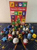 Advent Calendar Surprise Box | 24 Chibi 3D Printed Creatures & Holiday Minis | Christmas Countdown Gift for Kids and Collectors
