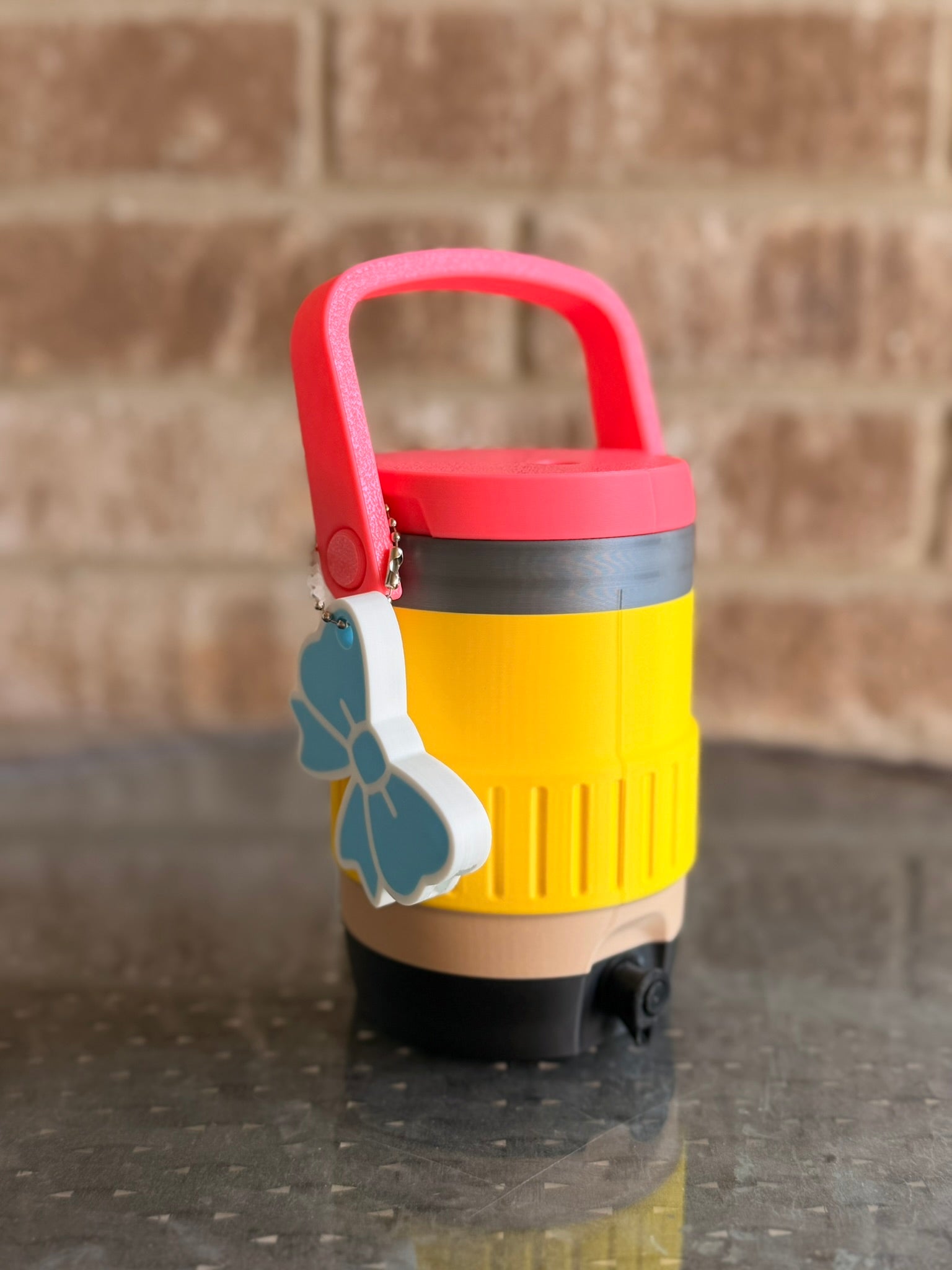 3D Printed 12 oz Can Koozie with Handle | Teacher Gift Drink Holder | Lightweight Beverage Cooler