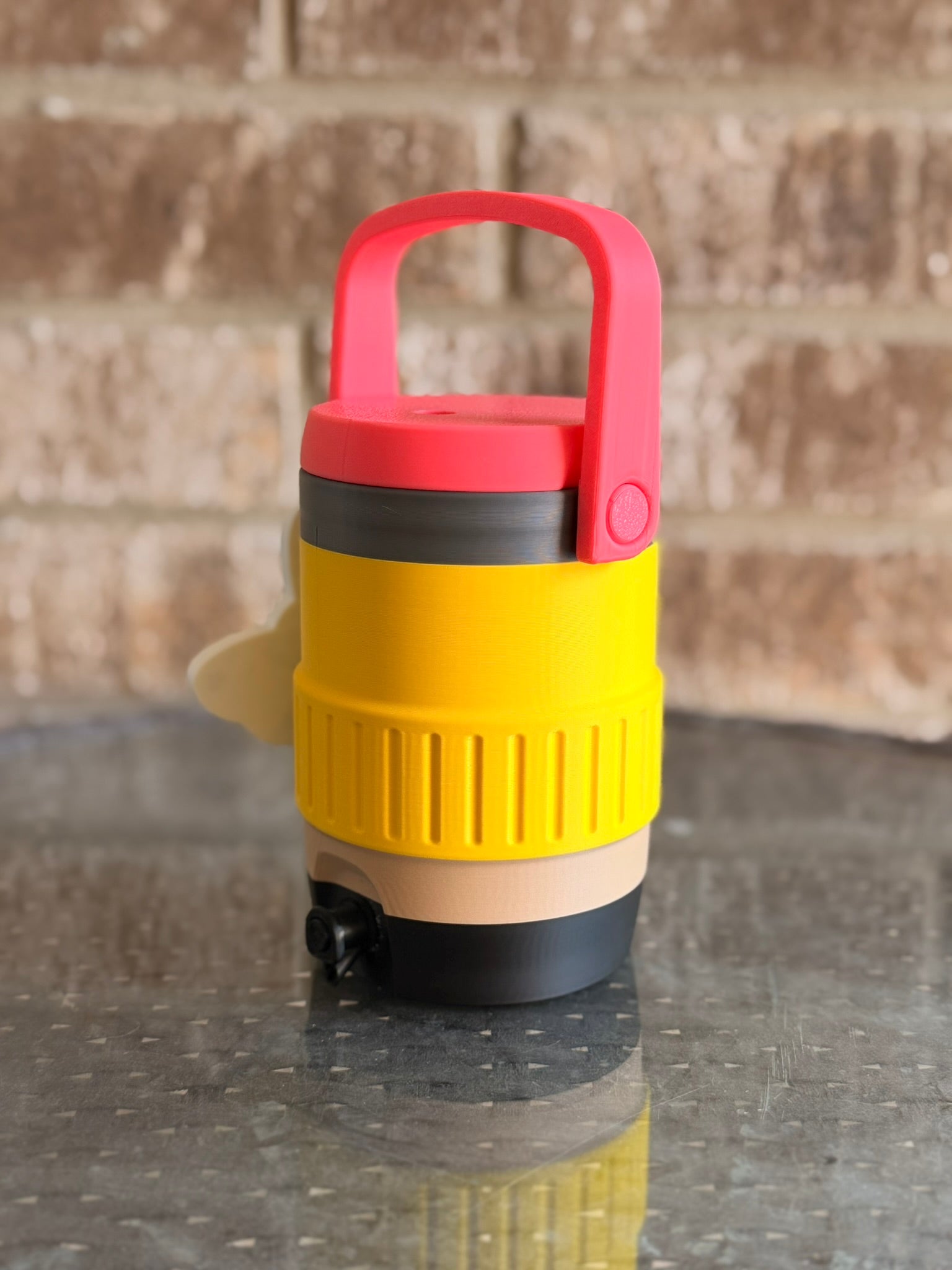 3D Printed 12 oz Can Koozie with Handle | Teacher Gift Drink Holder | Lightweight Beverage Cooler
